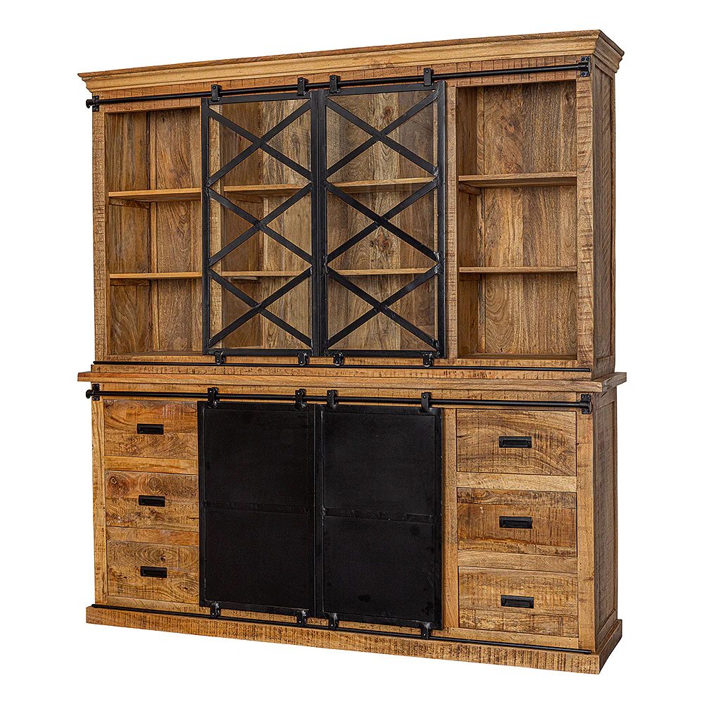 Mangohouten Buffetkast Milan 220 cm X - Image 3