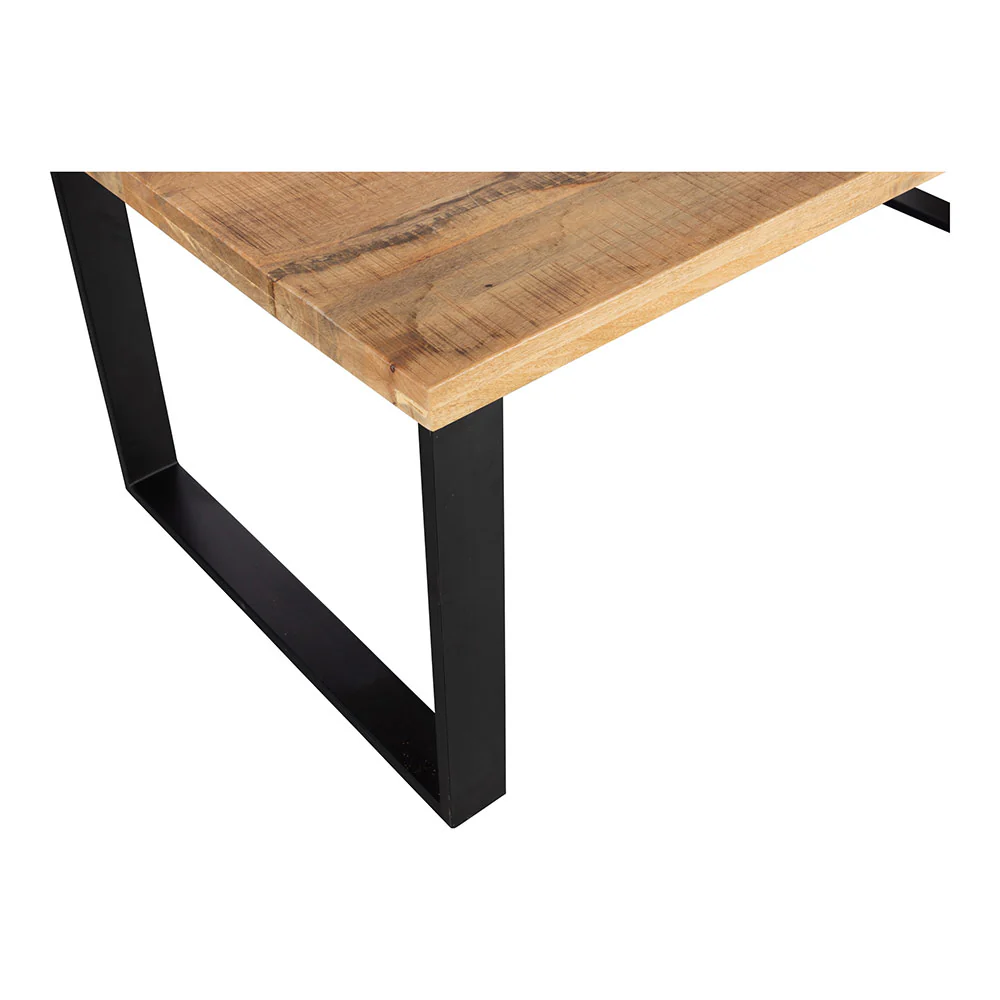 Mangohouten Eettafel Rechthoek Roy 160x90 cm (6cm) - Image 4