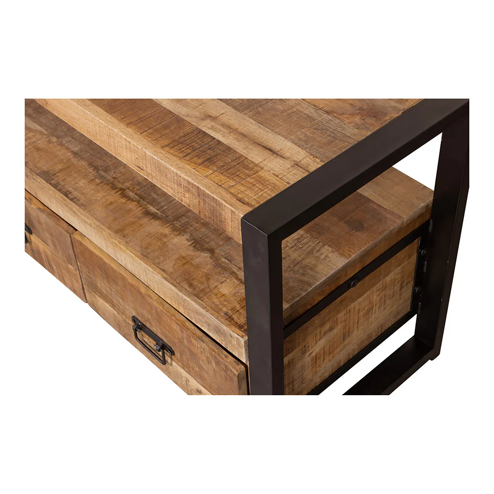 Mangohouten TV Meubel Britt 100 cm - Image 5