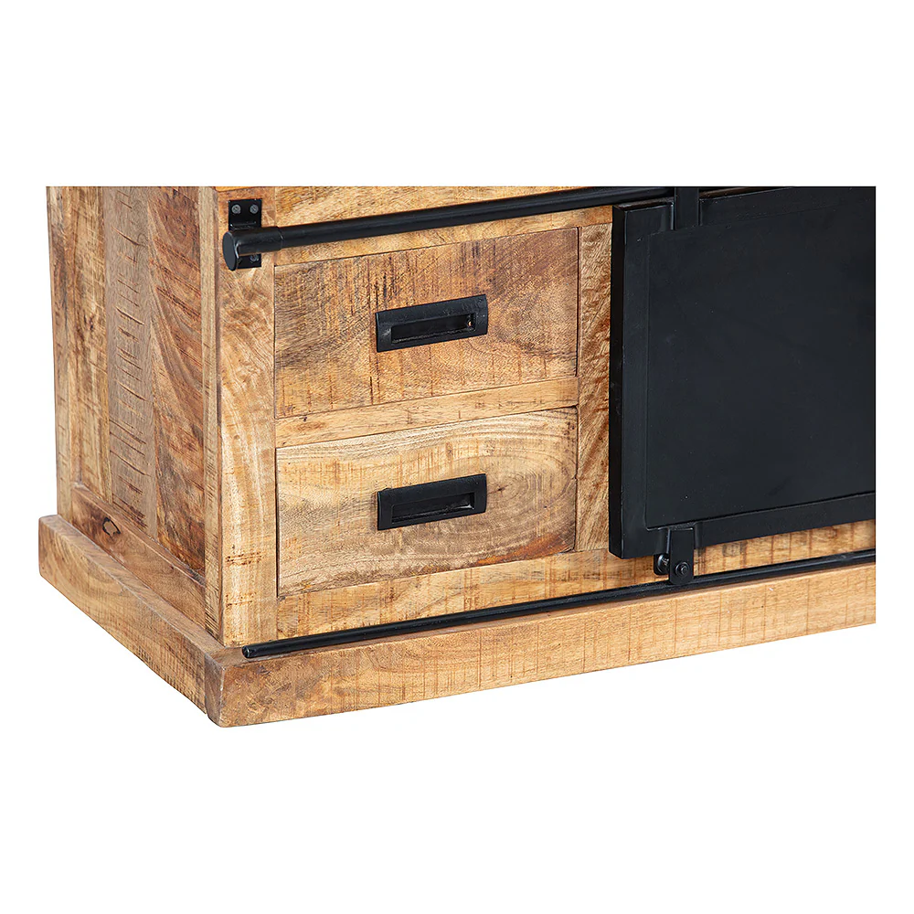 Mangohouten TV Meubel Milan 220 cm - Image 5