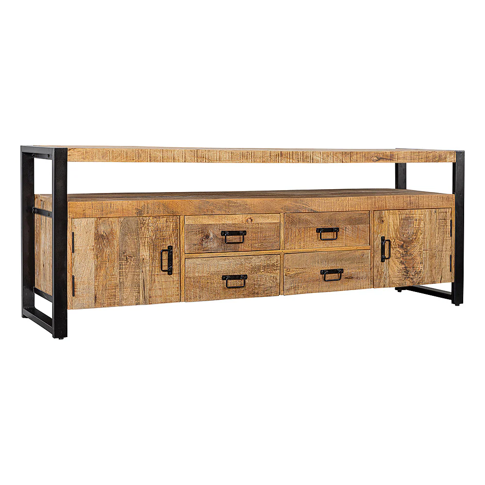 Mangohouten TV Meubel Britt 220 cm - Image 3
